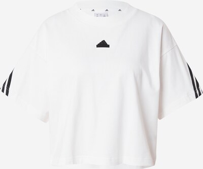 Sportiniai marškinėliai 'Future Icons' iš ADIDAS SPORTSWEAR, spalva – juoda / balta, Prekių apžvalga