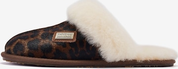 Australia Luxe Collective - Sapato aberto em castanho: frente