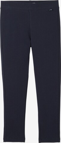 Skinny Leggings TOM TAILOR en bleu : devant