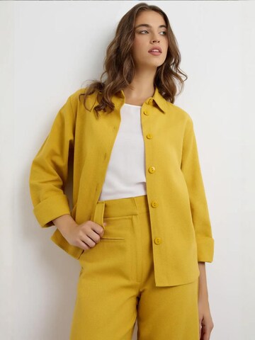 Chemisier Hiccup en jaune