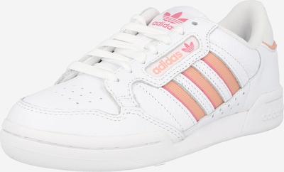 ADIDAS ORIGINALS Baskets basses 'Continental 80' en orange / rose / blanc, Vue avec produit