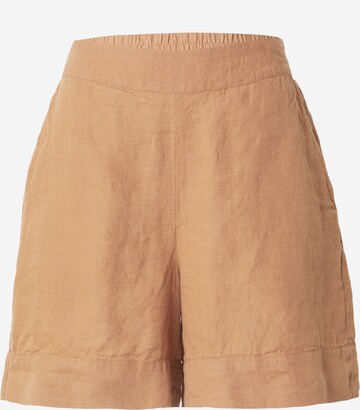 mbym Loose fit Trousers 'Branca' in Brown: front