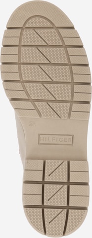 TOMMY HILFIGER Snørestøvletter i beige