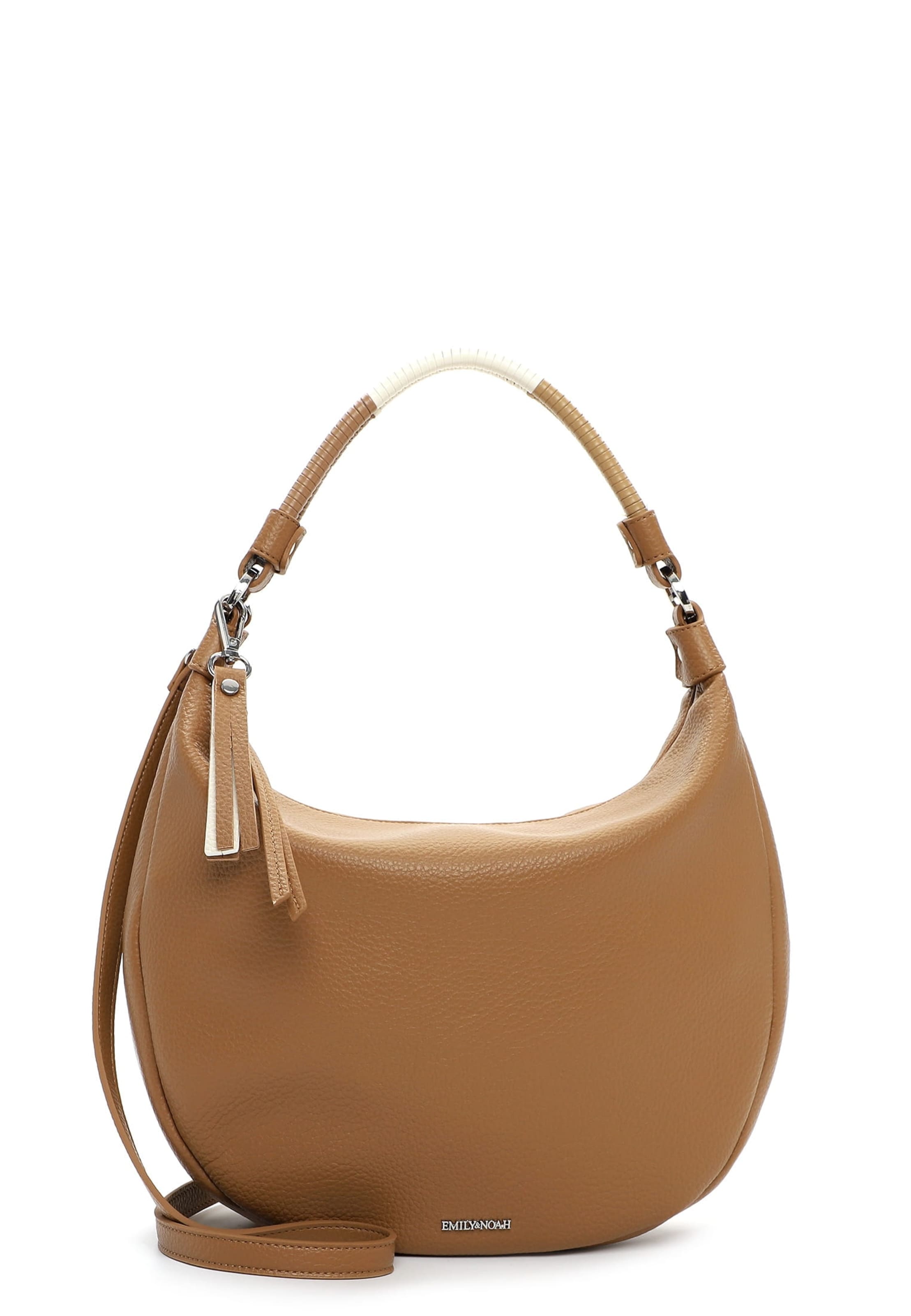 Borsa a spalla 'Jeanine' Emily & Noah di colore marrone chiaro, Visualizzazione prodotti