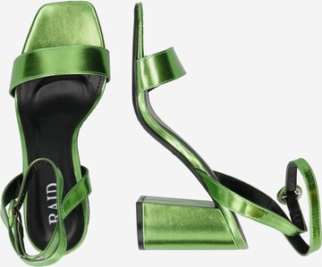 Sandale cu baretă 'WINK' de la Raid pe verde