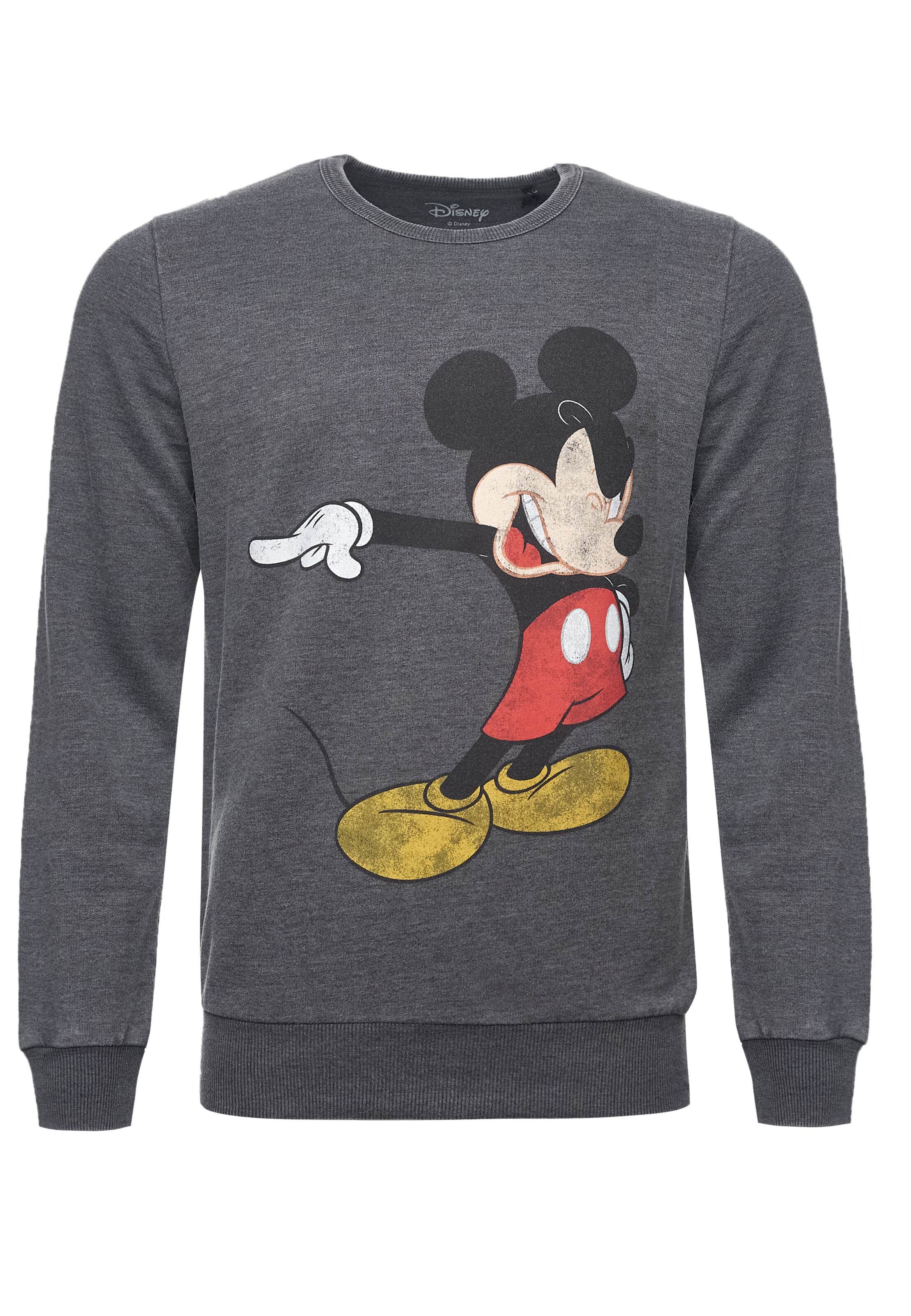 Recovered Sweatshirt 'Disney Pointing Mickey' in Grey, Item view