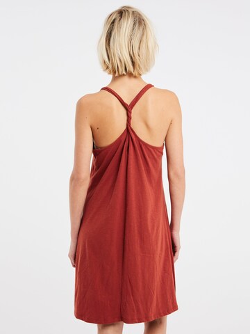 PROTEST Kleid 'PRTFELINE' in Braun: Vorderseite