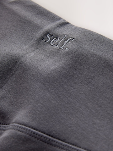 Regular Pantaloni de la self. pe gri