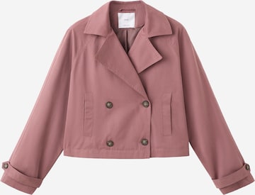 MANGO TEEN Välikausitakki 'Rosa' värissä vaaleanpunainen: etupuoli