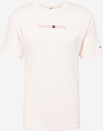 Tommy Jeans Shirt in Roze: voorkant