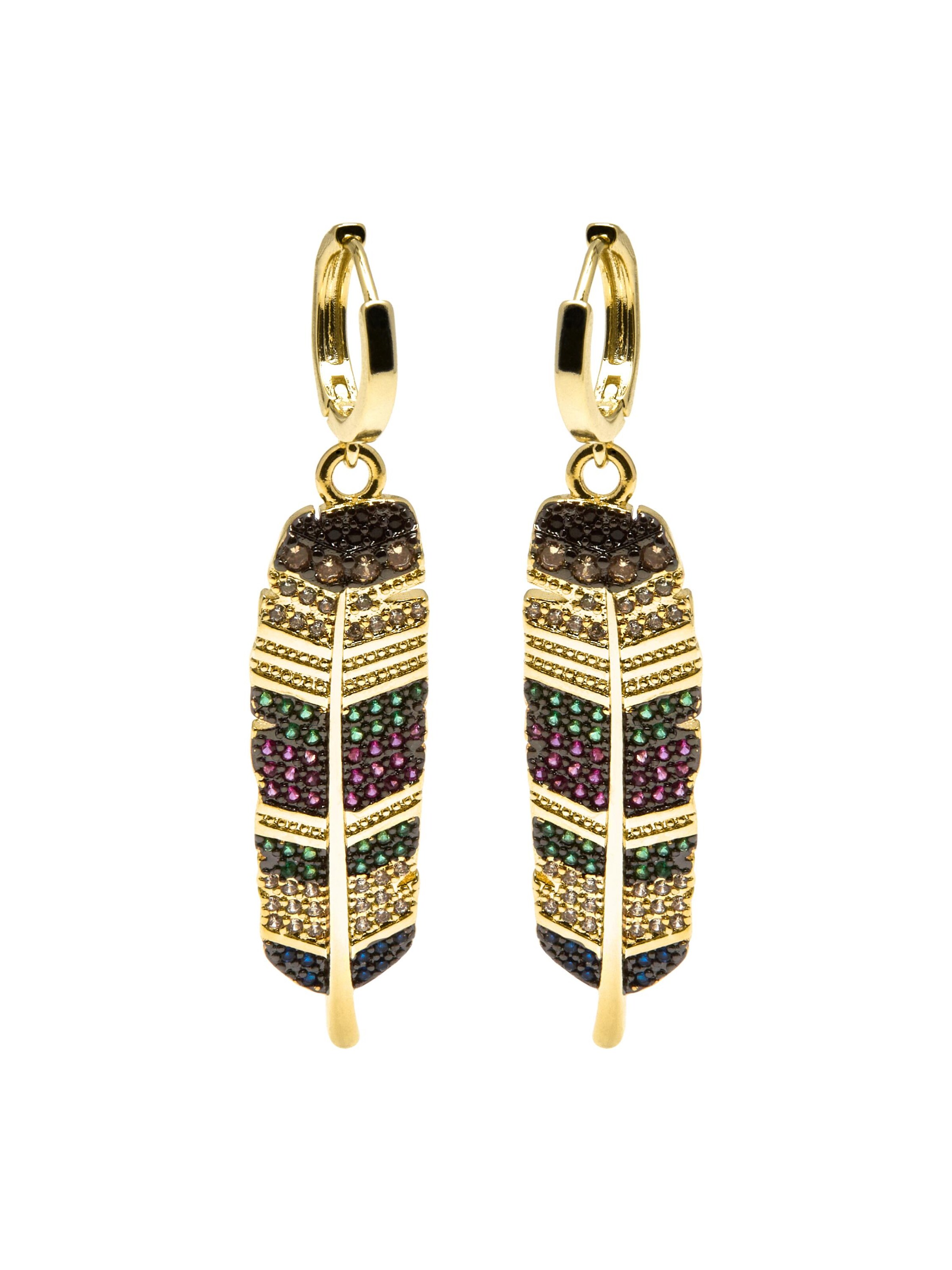 Luxenter Oorbellen 'Muisem' in Gemengde kleuren