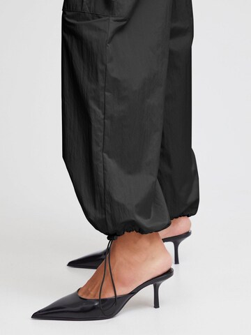 b.young Loose fit Cargo trousers 'Datine' in Black