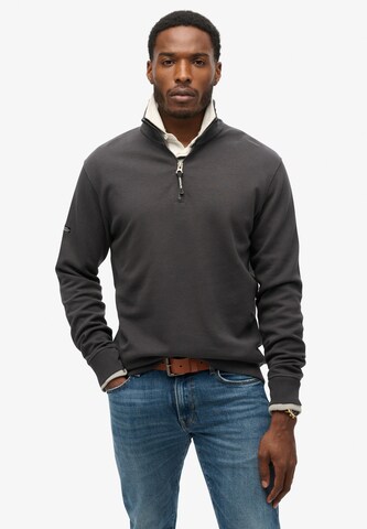 Sweat-shirt Superdry en gris : devant