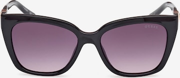 GUESS Sonnenbrille in Schwarz: Vorderseite