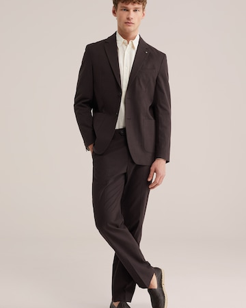 WE Fashion Средняя посадка Деловая рубашка в Белый