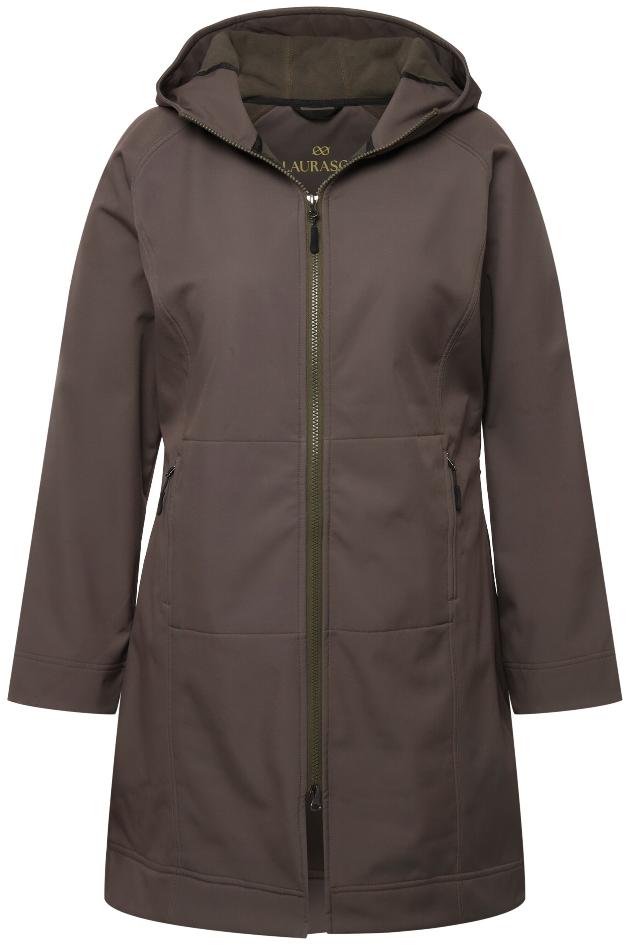 LAURASØN Performance Jacket in Grey: front