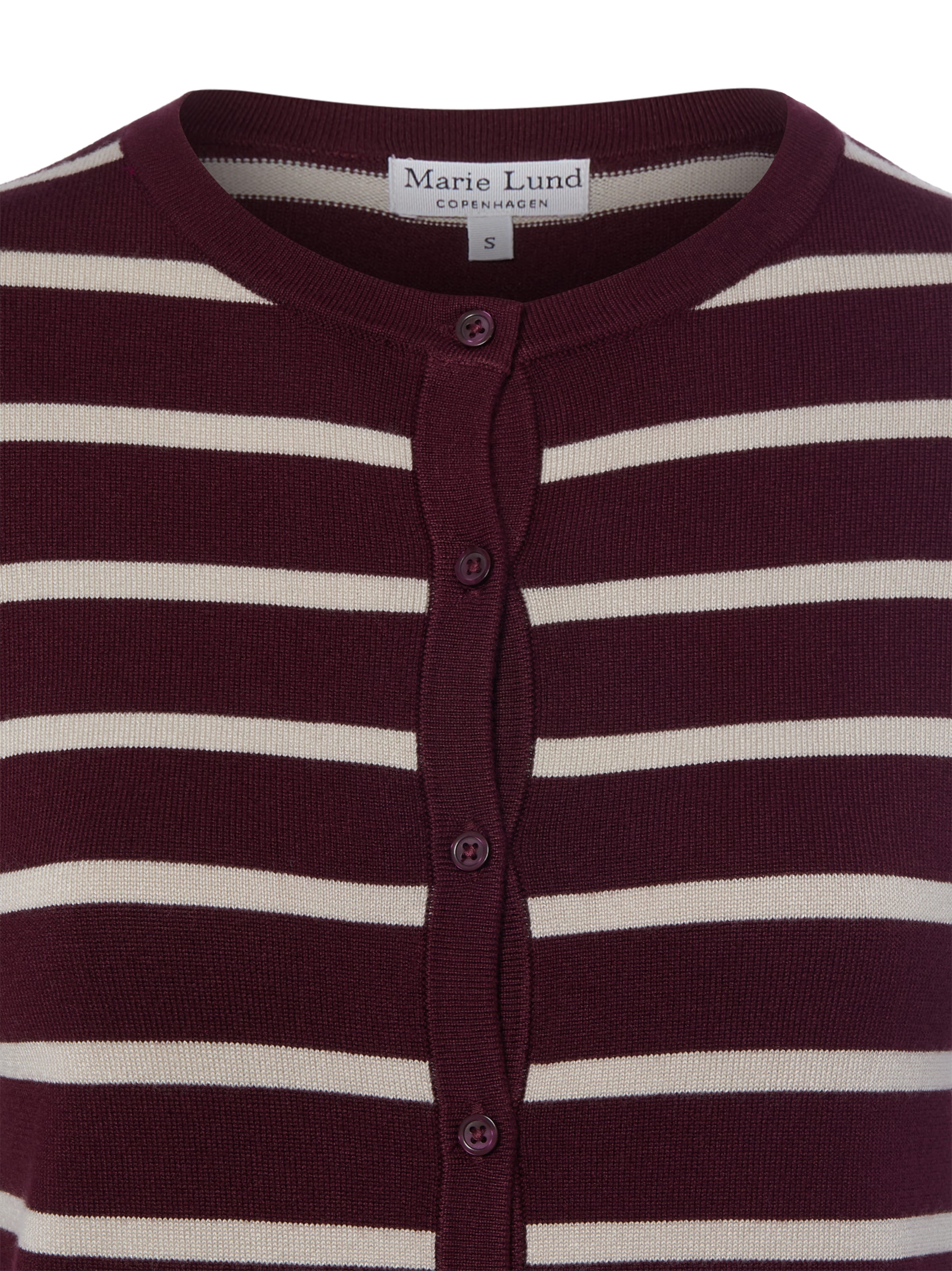 Cardigan Marie Lund en rouge