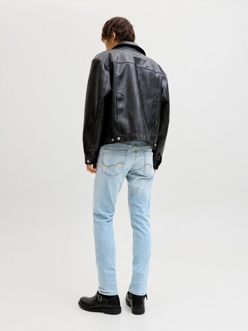 JACK & JONES Slimfit Jeans 'JJIGLENN JJLUKE' in Blauw