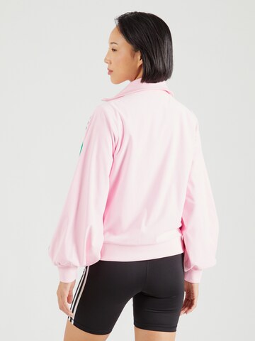 ADIDAS ORIGINALS - Sudadera con cremallera en rosa