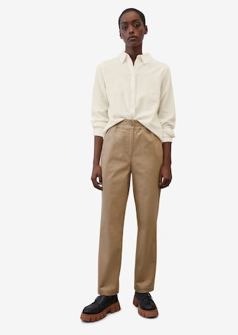 Marc O'Polo Loose fit Trousers in Brown