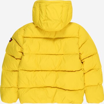TOMMY HILFIGER Klasický střih Zimní bunda 'Essential' – žlutá