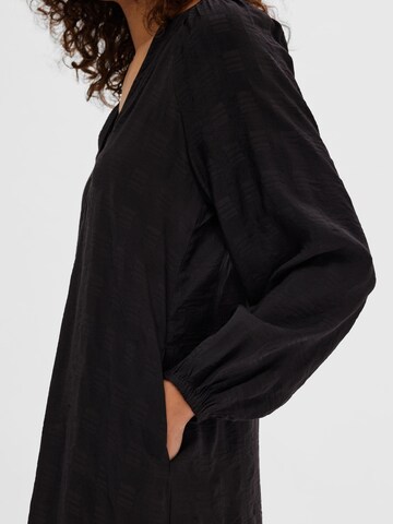 SELECTED FEMME Jurk in Zwart