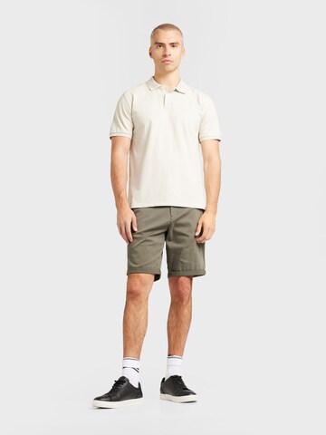 DENHAM Poloshirt in Beige