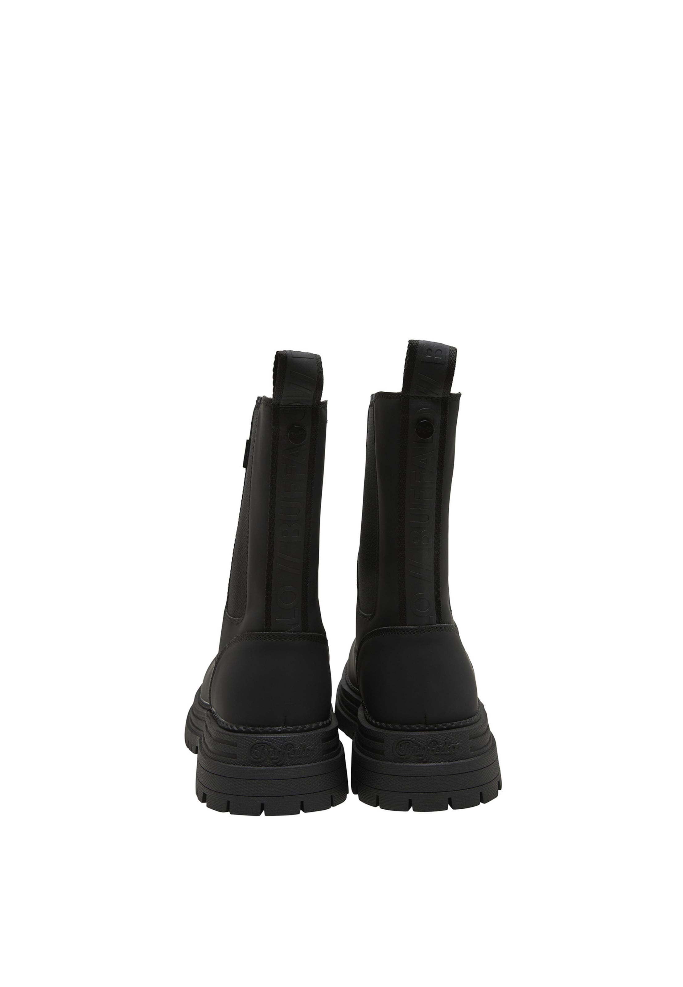 BUFFALO Chelsea boots 'Lennox' in Zwart