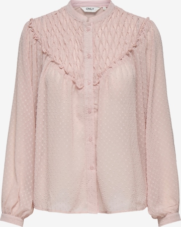 ONLY Blouse 'ONLCHADIA' in Roze: voorkant