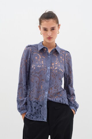 Chemisier 'Maddy' InWear en bleu : devant