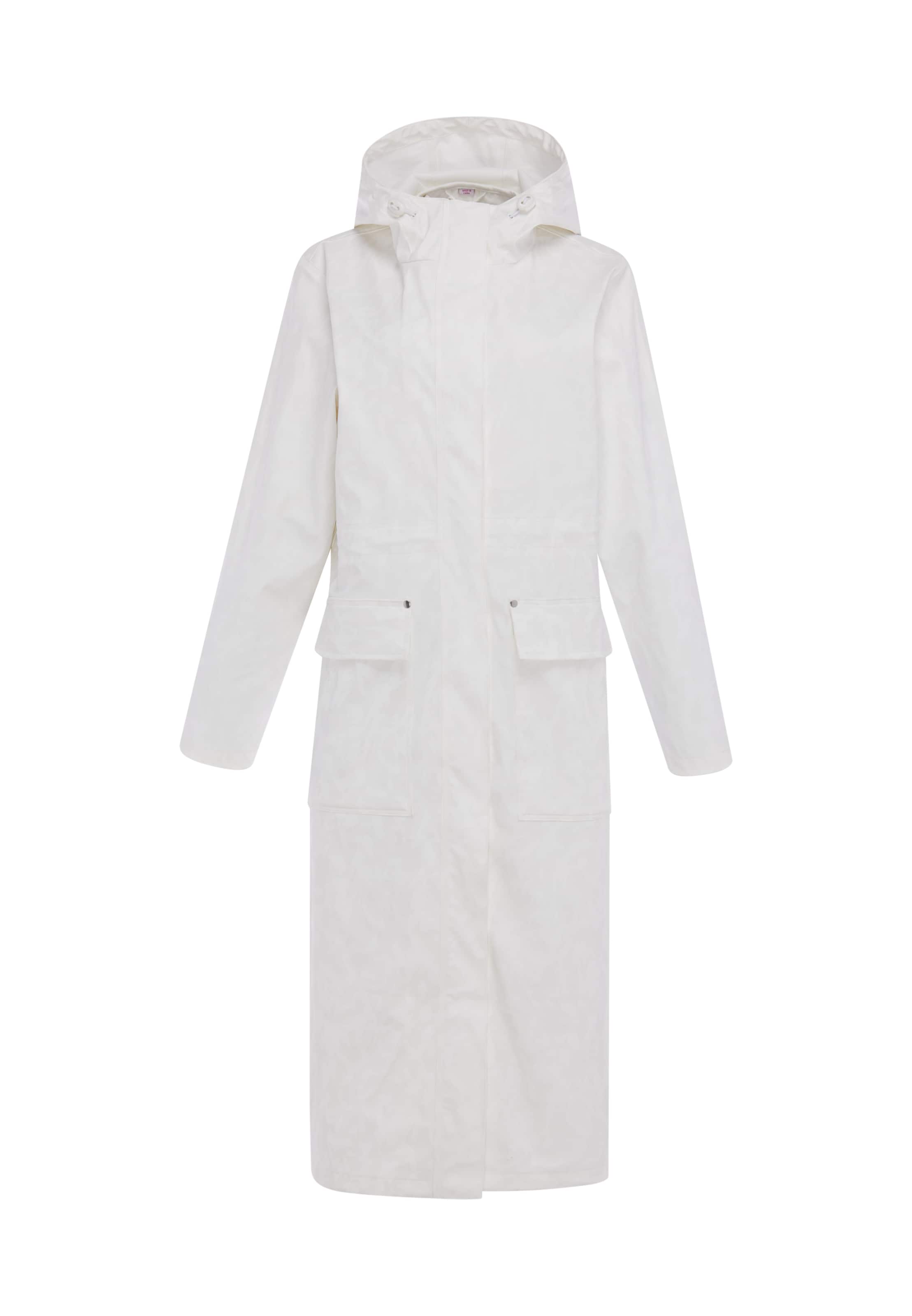 Manteau fonctionnel keepsudry en blanc : devant