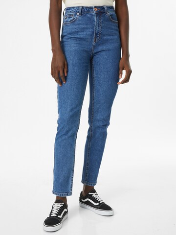 Coupe slim Jean ONLY en bleu : devant