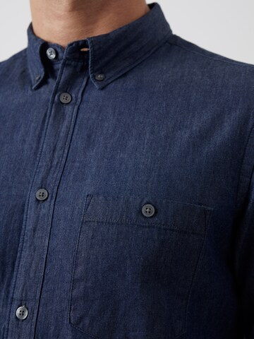 mėlyna FRENCH CONNECTION Standartinis modelis Marškiniai