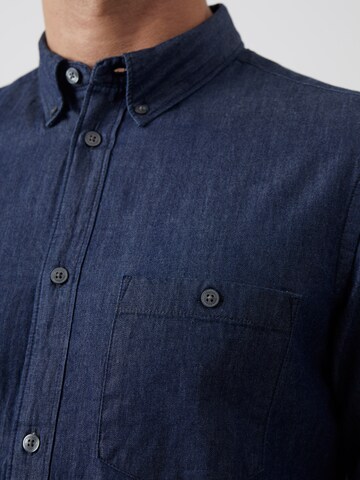 FRENCH CONNECTION Regular fit Button Up Shirt in Blue