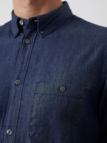 FRENCH CONNECTION Regular fit Button Up Shirt in Blue