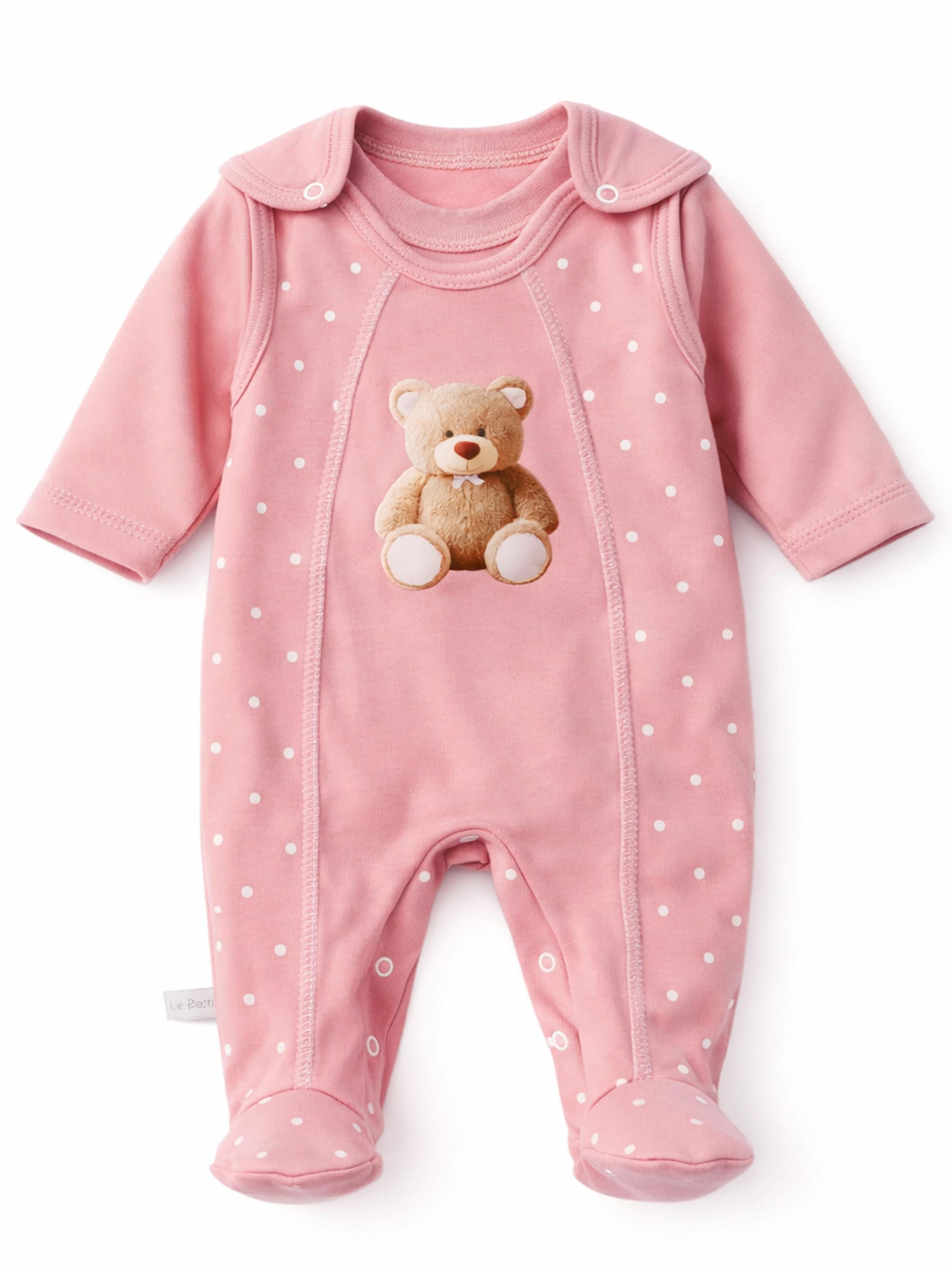 La Bortini Set in Pink: front