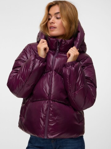 Veste d’hiver 'VMUppsashiny' VERO MODA en violet : devant