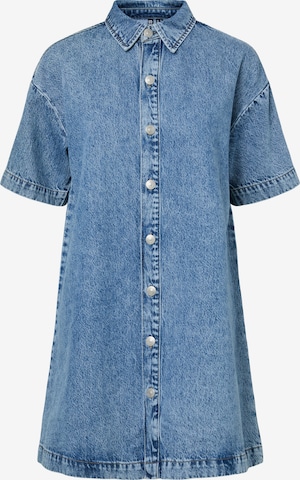 PIECES Kleid 'PCSKY' in Blau: Vorderseite