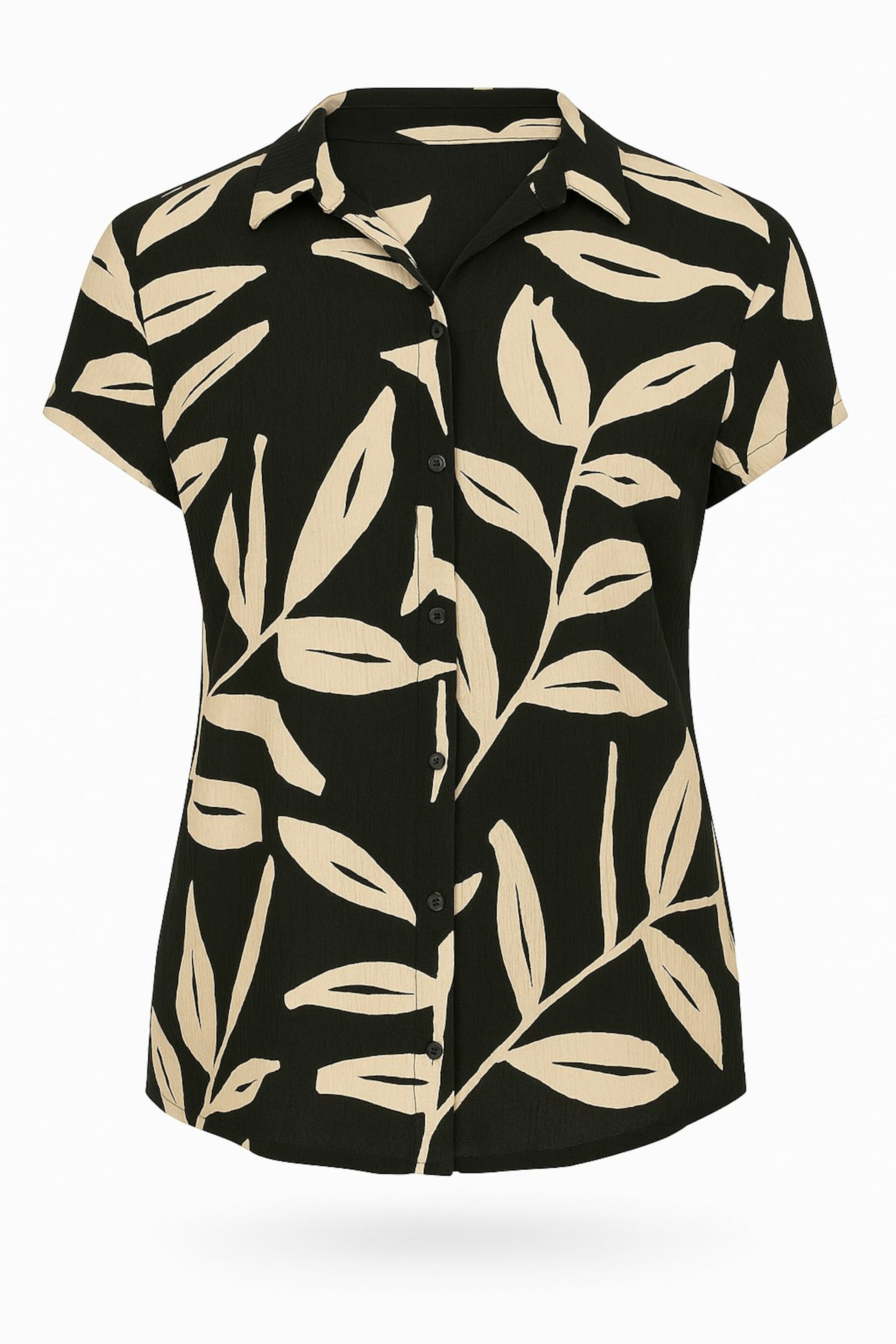 Stil Diva Bluse in beige / schwarz, Produktansicht