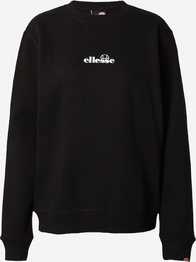 ELLESSE Sportief sweatshirt 'Svetlana' in de kleur Zwart / Wit, Productweergave