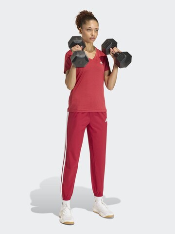 T-shirt fonctionnel ADIDAS PERFORMANCE en rouge : devant