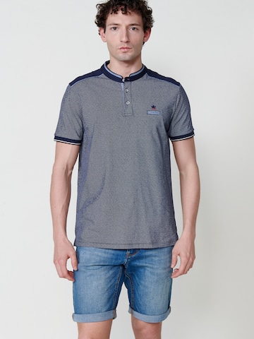 T-Shirt KOROSHI en bleu : devant