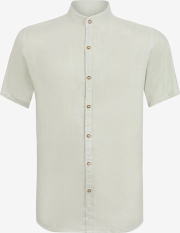 STOCKERPOINT Comfort fit Button Up Shirt 'Hamilton' in Green: front