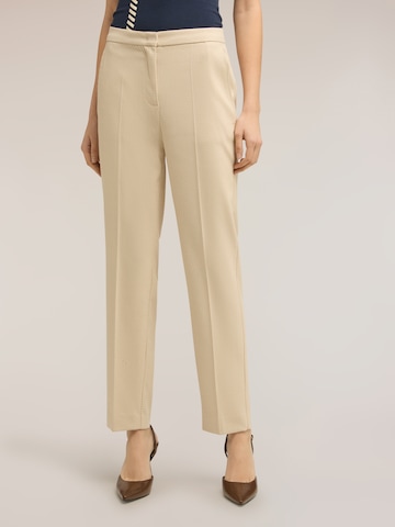 MOTIVI Wide leg Broek in Beige