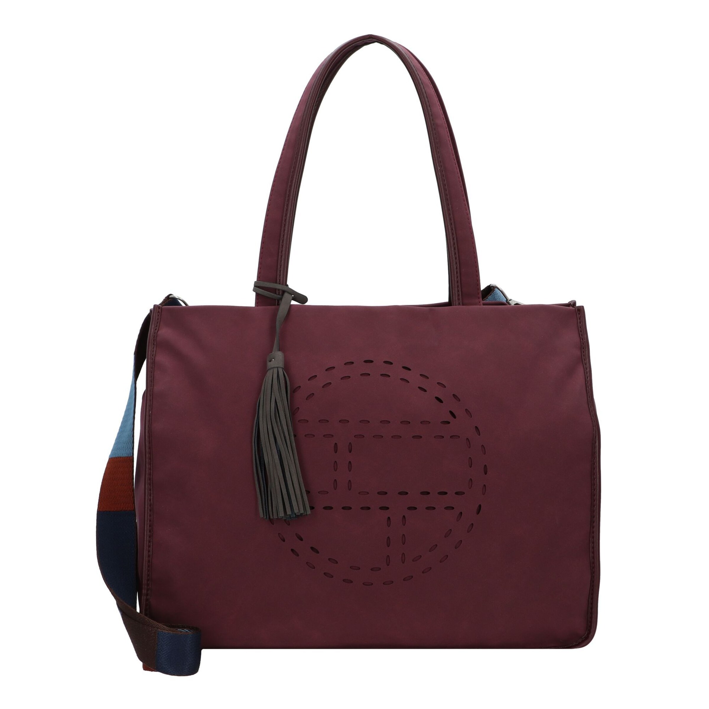 TOM TAILOR Shopper 'Ronda' in Rood: voorkant