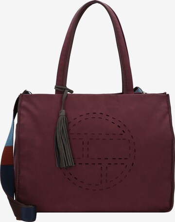 TOM TAILOR Shopper 'Ronda' in Red: front