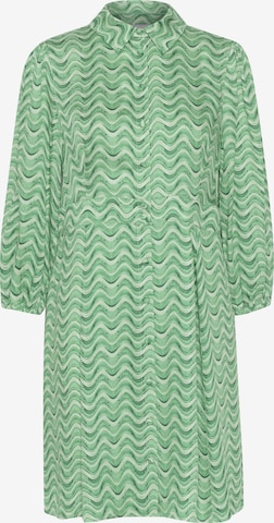 Robe-chemise 'Walu' CULTURE en vert : devant