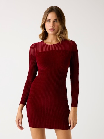 GUESS Kleid 'ROWENA' in Rot: Vorderseite