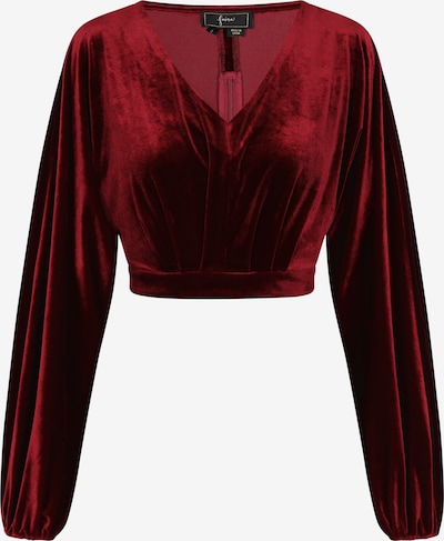 Palaidinė iš faina, spalva – vyno raudona spalva, Prekių apžvalga