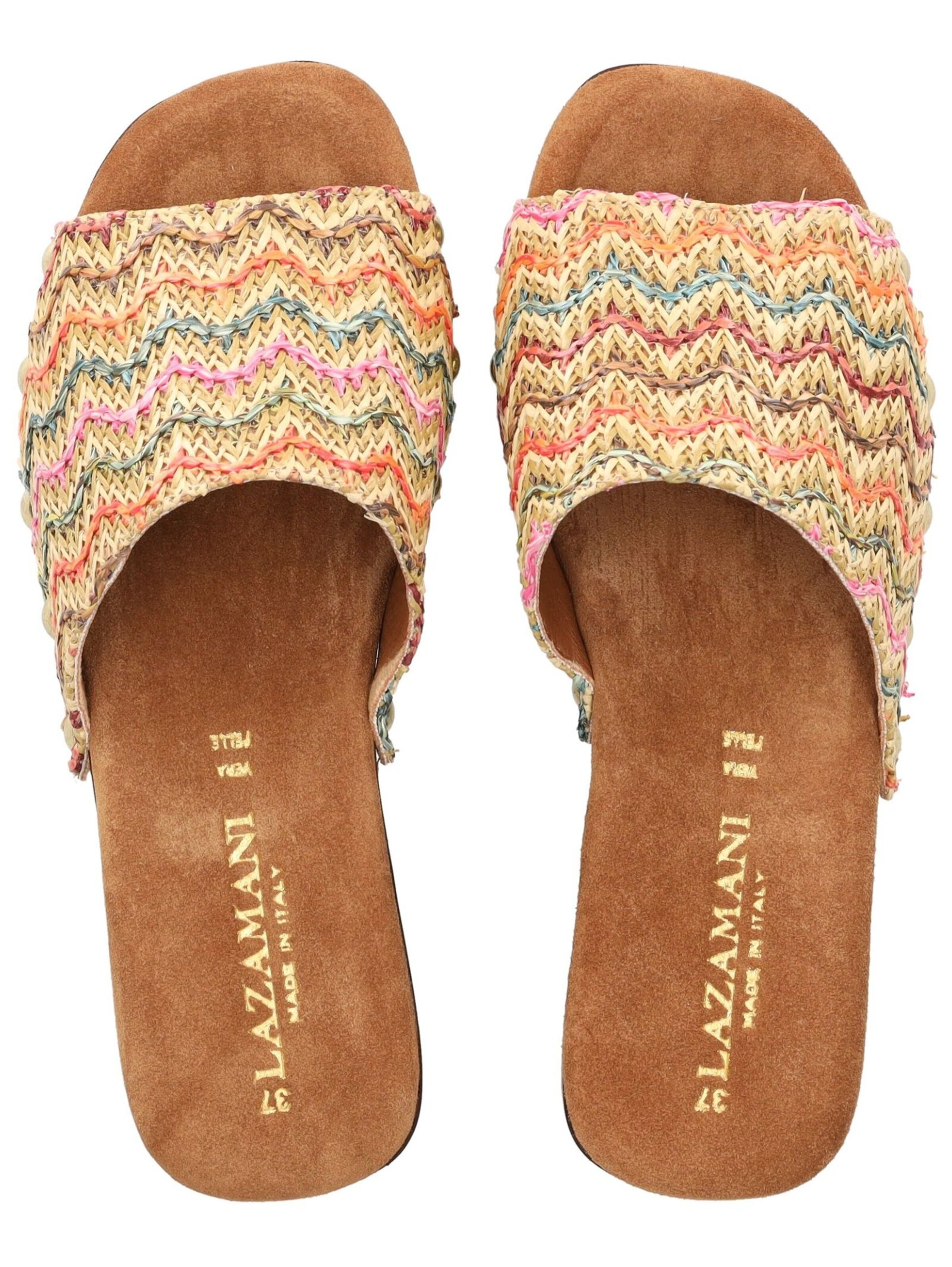 LAZAMANI Pantolette in Mischfarben